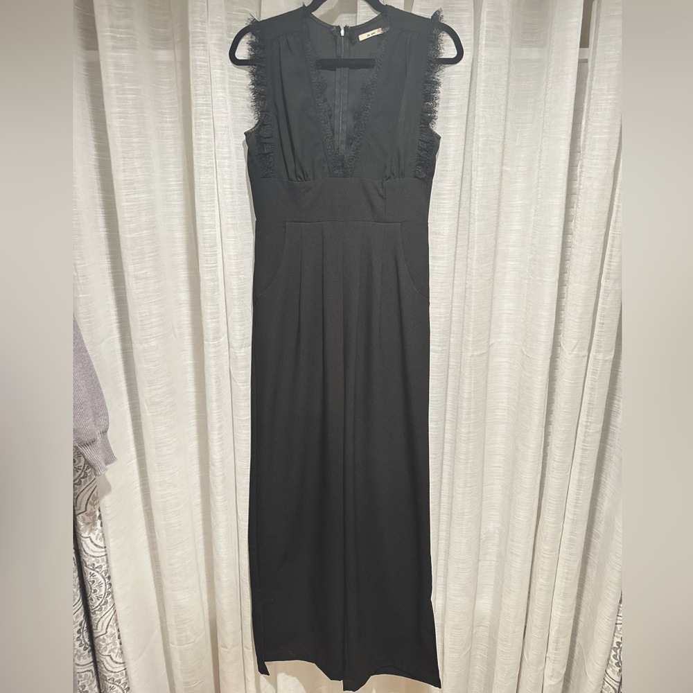 Black jumpsuit